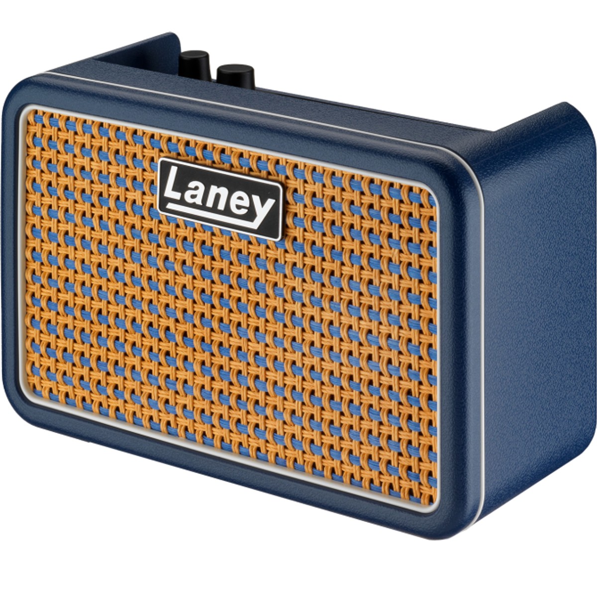Laney PRISM-MINI-BL vista lateral izquierda – amplificador de guitarra | Armonía Musical México