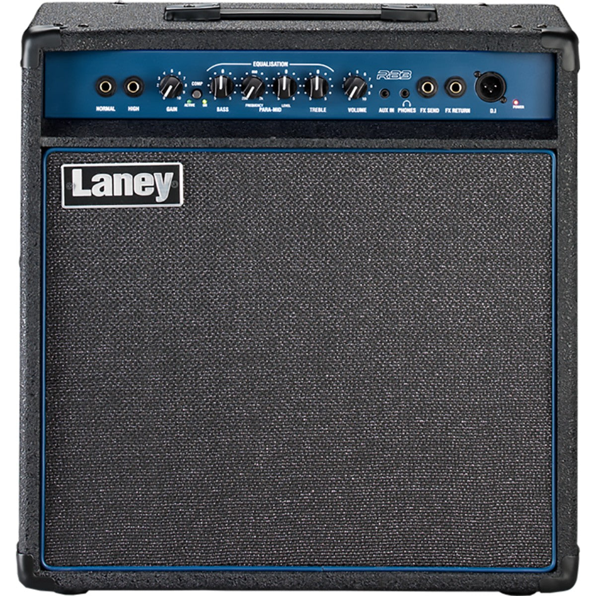 Laney RB3 vista frontal – amplificador de bajo | Armonía Musical México