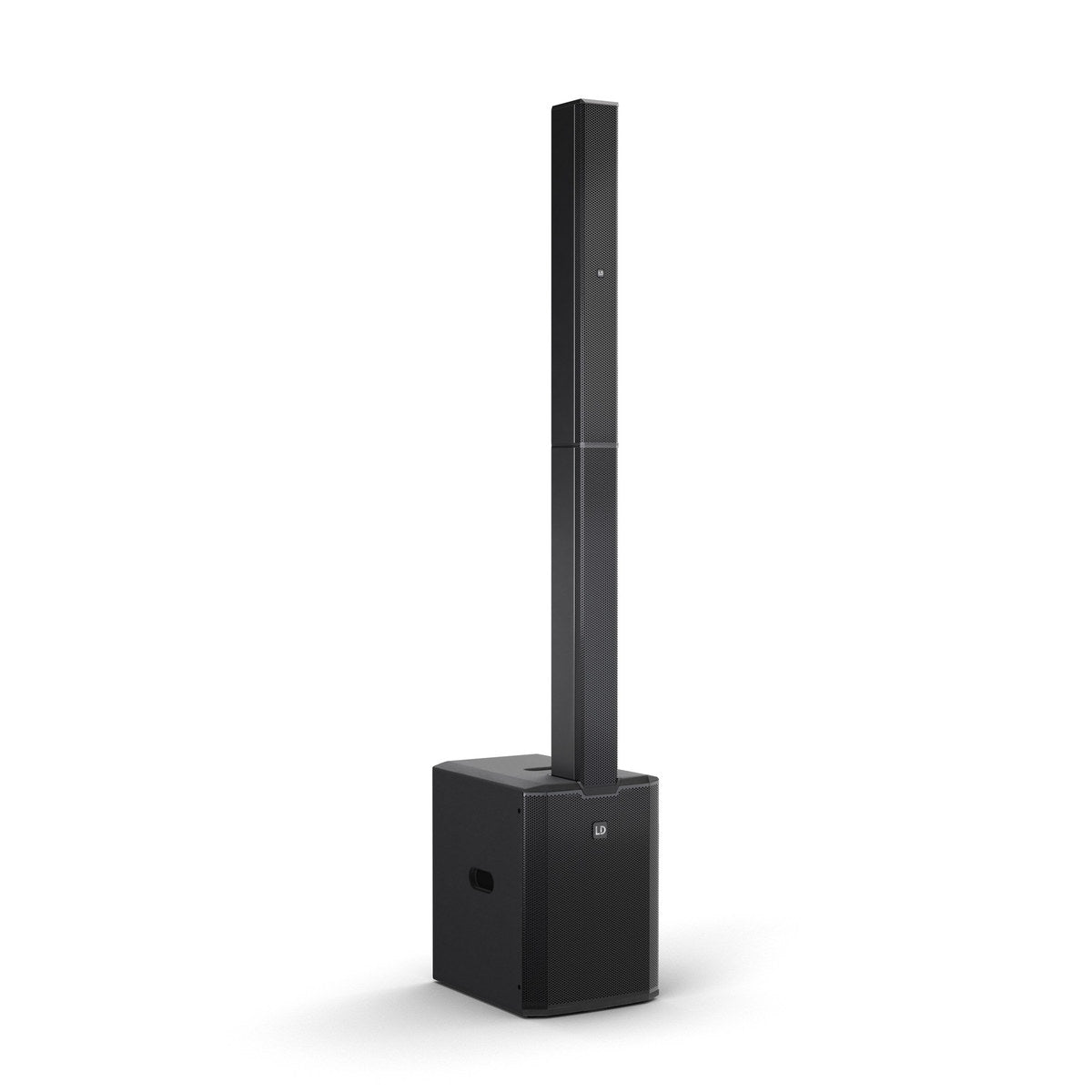 Sistema de audio LD Systems MAUI 28 G3 MIX columna y subwoofer, vista frontal | Armonía Musical México