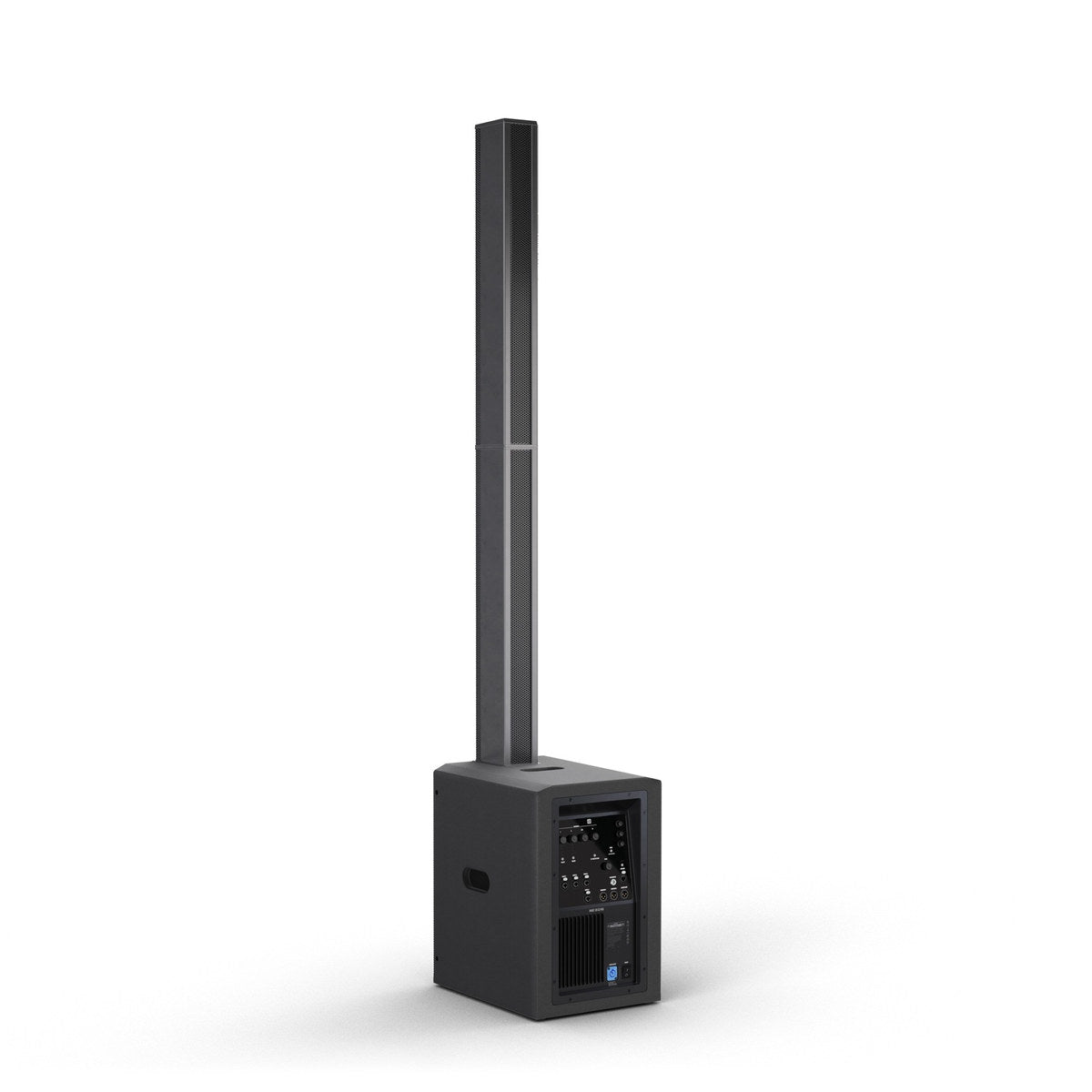 Sistema de audio LD Systems MAUI 28 G3 MIX vista trasera con panel de control | Armonía Musical México
