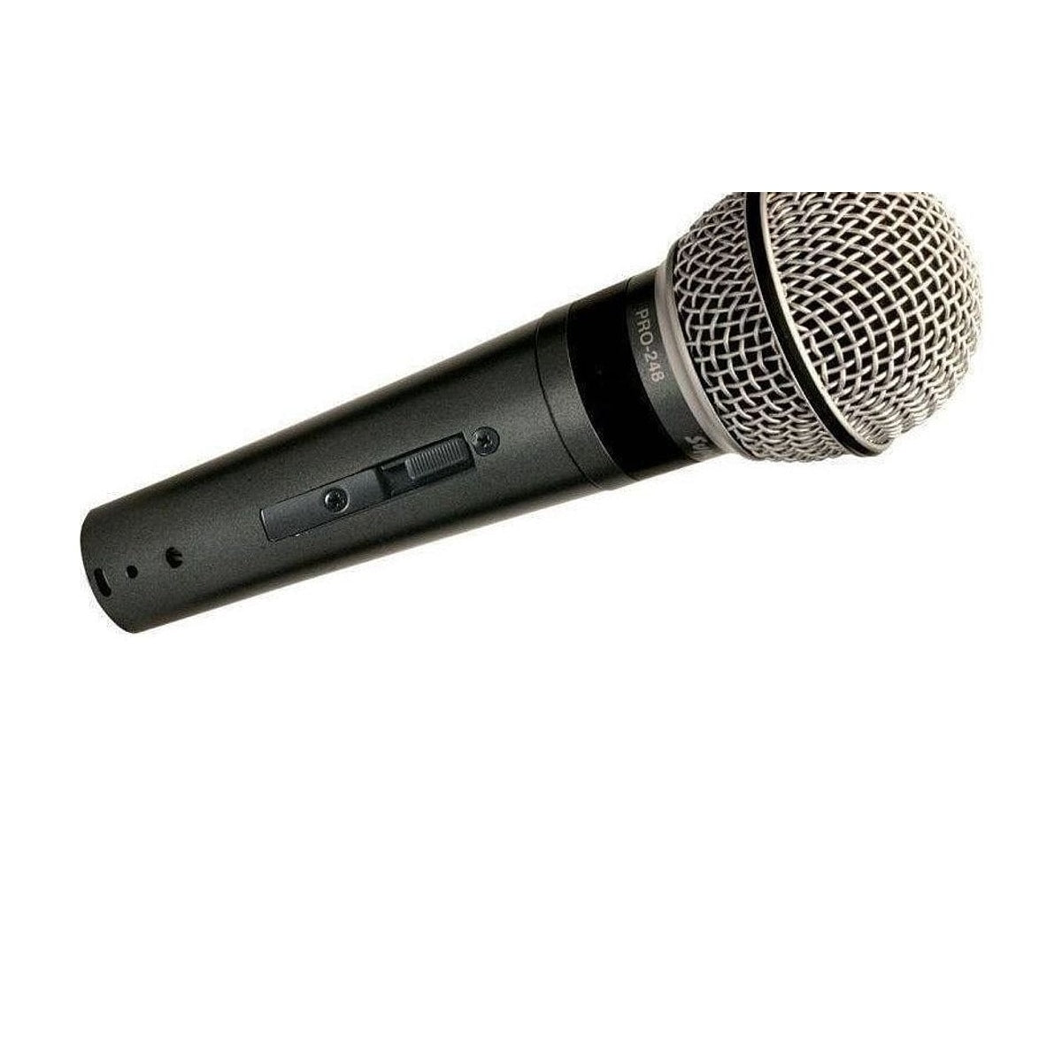 Micrófono Dinámico Superlux PRO-248S para Voz con Switch detalle 1 | Armonía Musical México