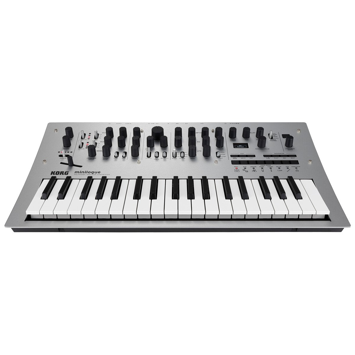 Korg minilogue detalle producto | Armonía Musical México