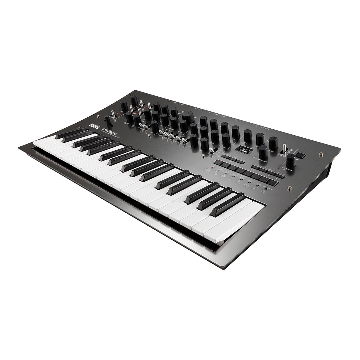 Korg minilogue detalle panel | Armonía Musical México