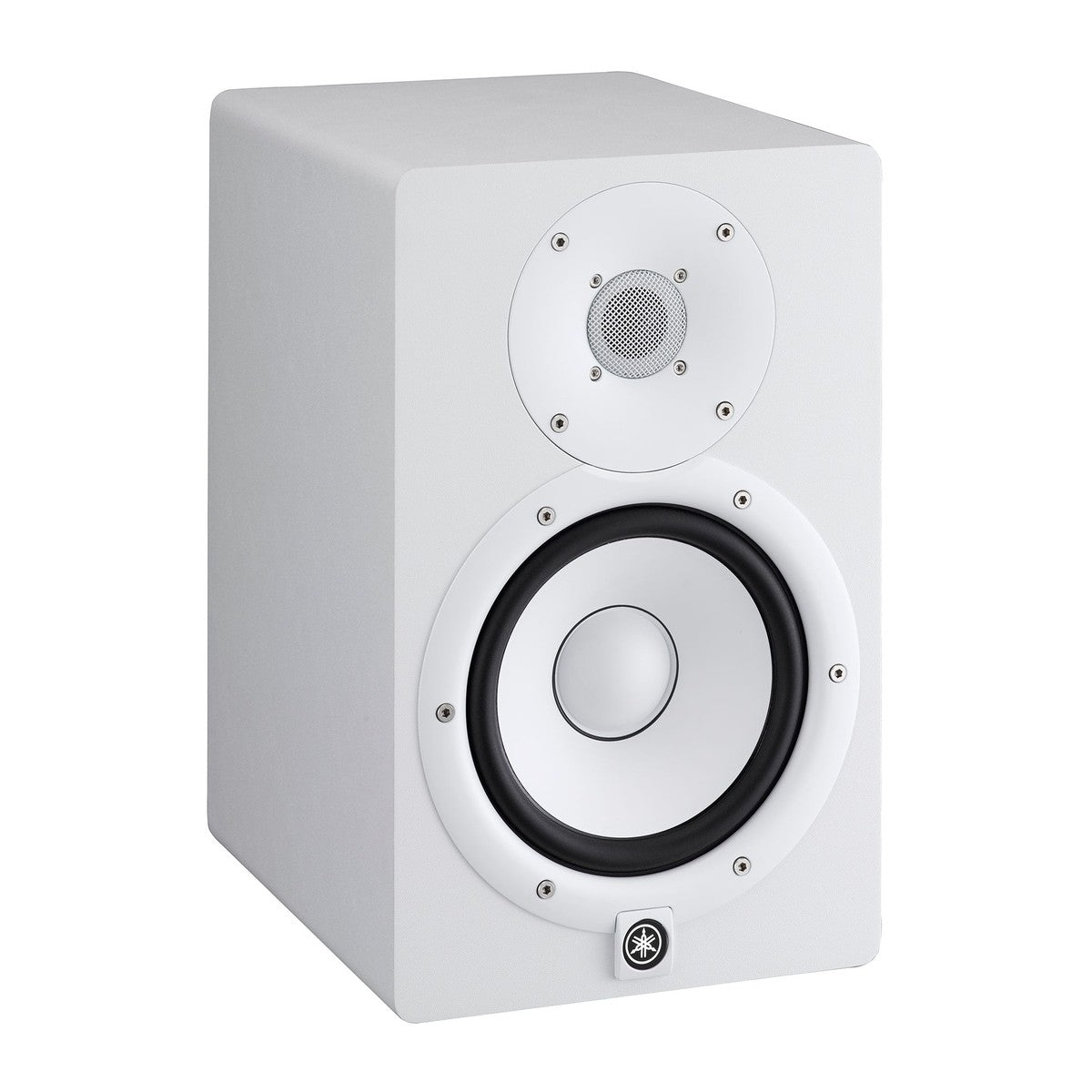 Monitor de estudio Yamaha HS7 blanco vista derecha | Armonía Musical México