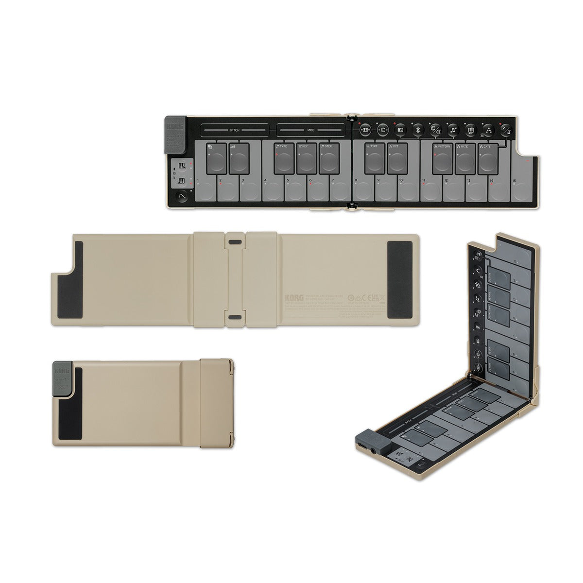 Korg nanoKEY Fold 25 Teclas Blanco en uso | Armonía Musical México