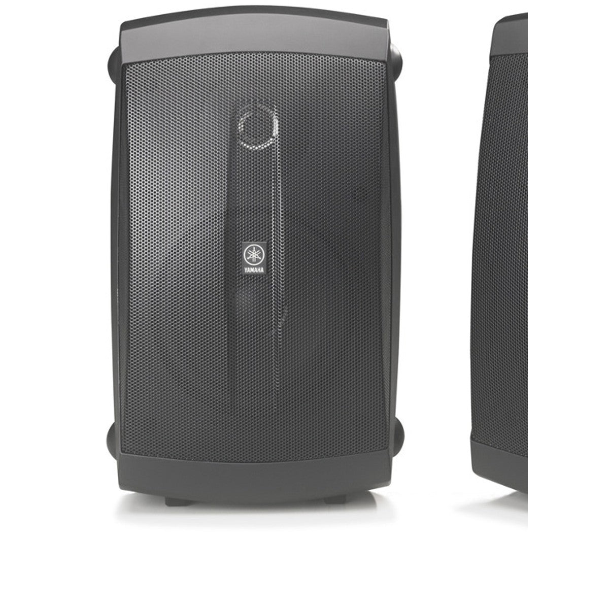 Bocina Yamaha NS-AW150 intemperie par Negro negro detalle individual con soporte | Armonía Musical México