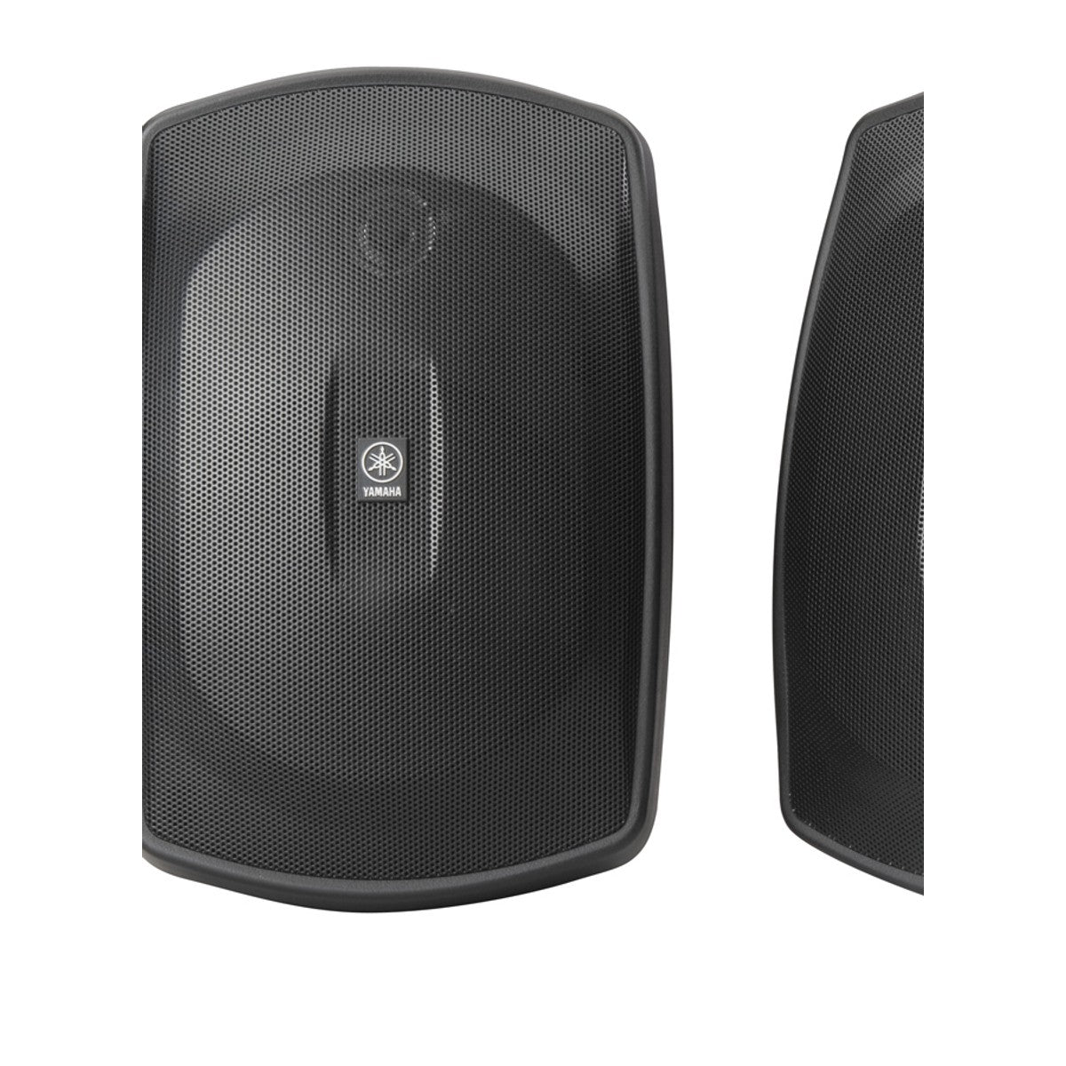 Bocina Yamaha NS-AW190 intemperie par Negro negro detalle individual con soporte | Armonía Musical México