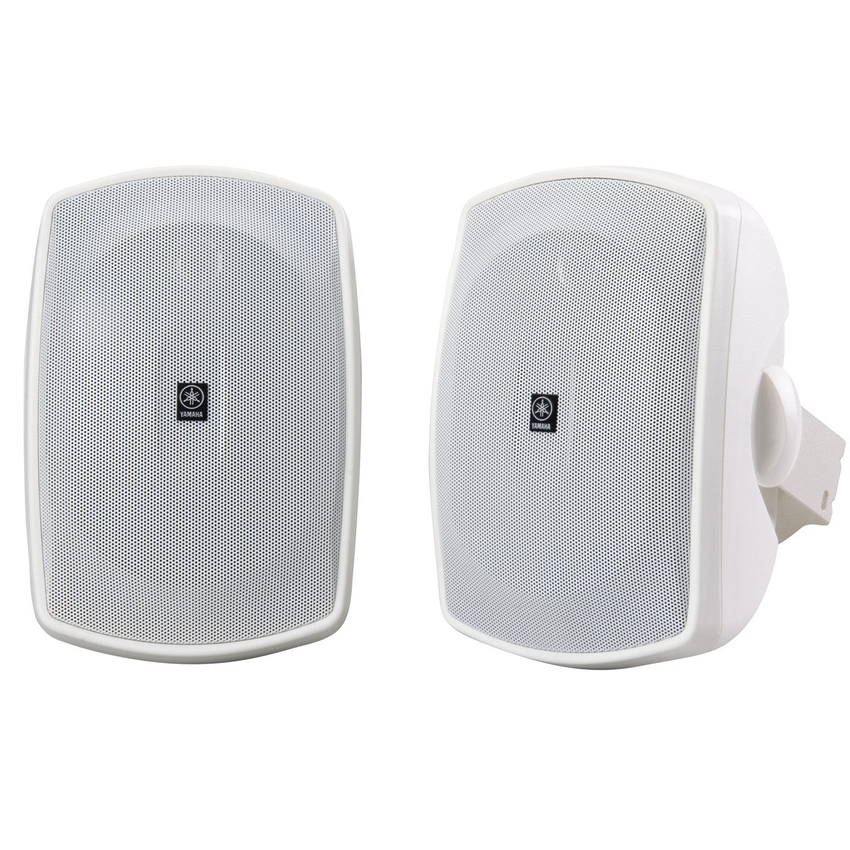 Bocinas Yamaha NS-AW190W intemperie 120W par blanco vista frontal | Armonía Musical México