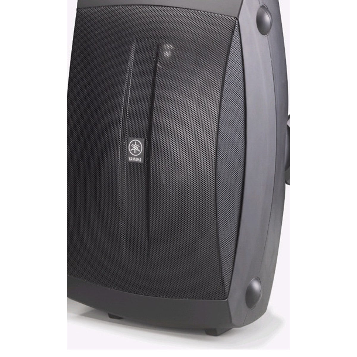 Bocina Yamaha NS-AW350 intemperie par Negro negro vista lateral perfil | Armonía Musical México