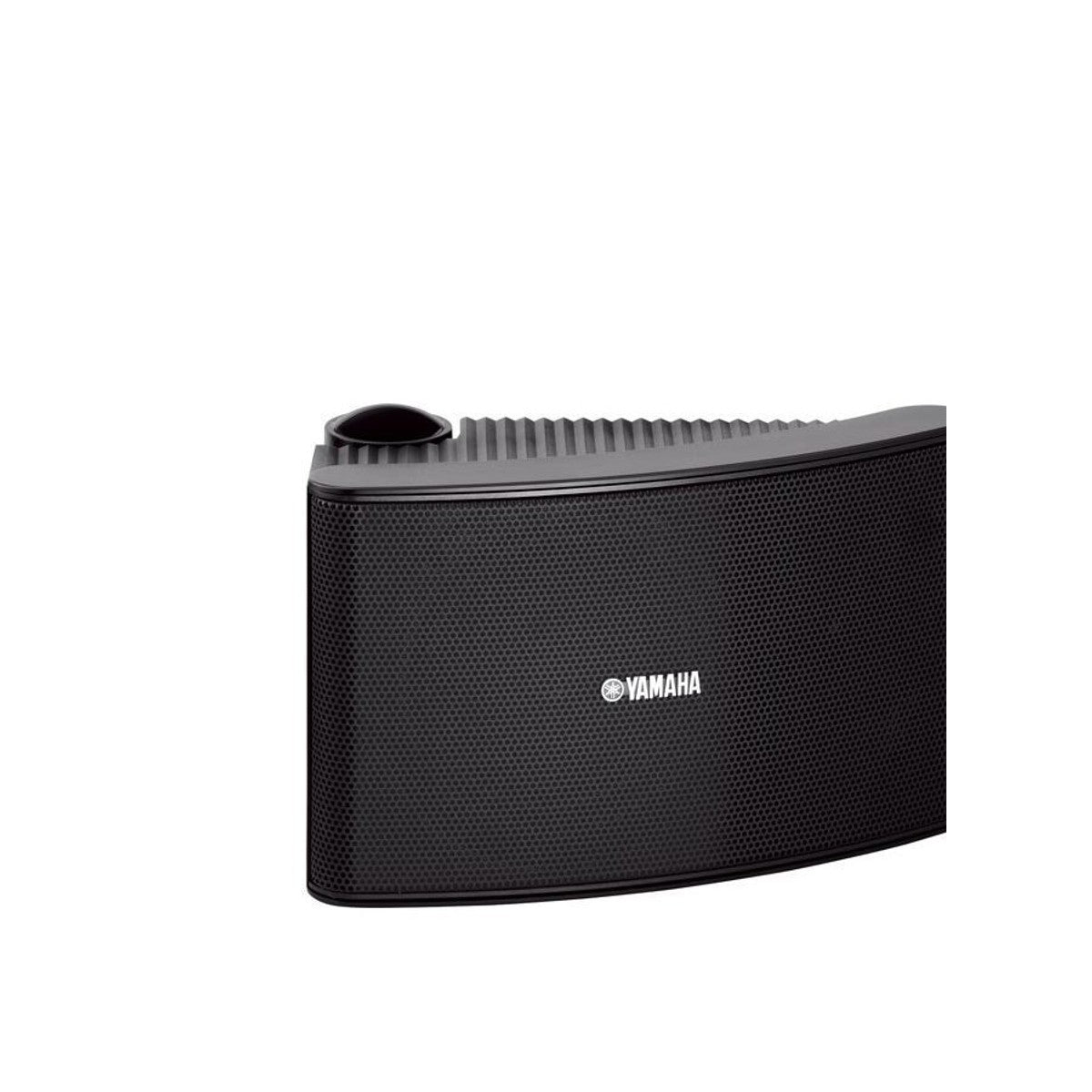 Bocina Yamaha NS-AW392 intemperie par negro negro detalle rejilla frontal | Armonía Musical México