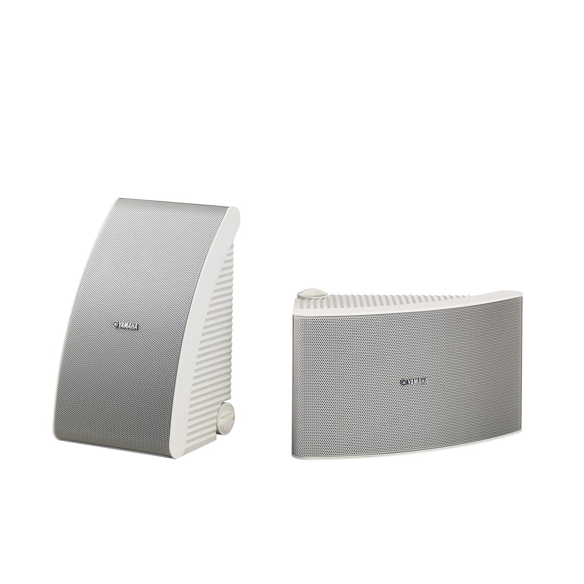 Bocinas Yamaha NS-AW392W intemperie 120W par blanco vista frontal | Armonía Musical México