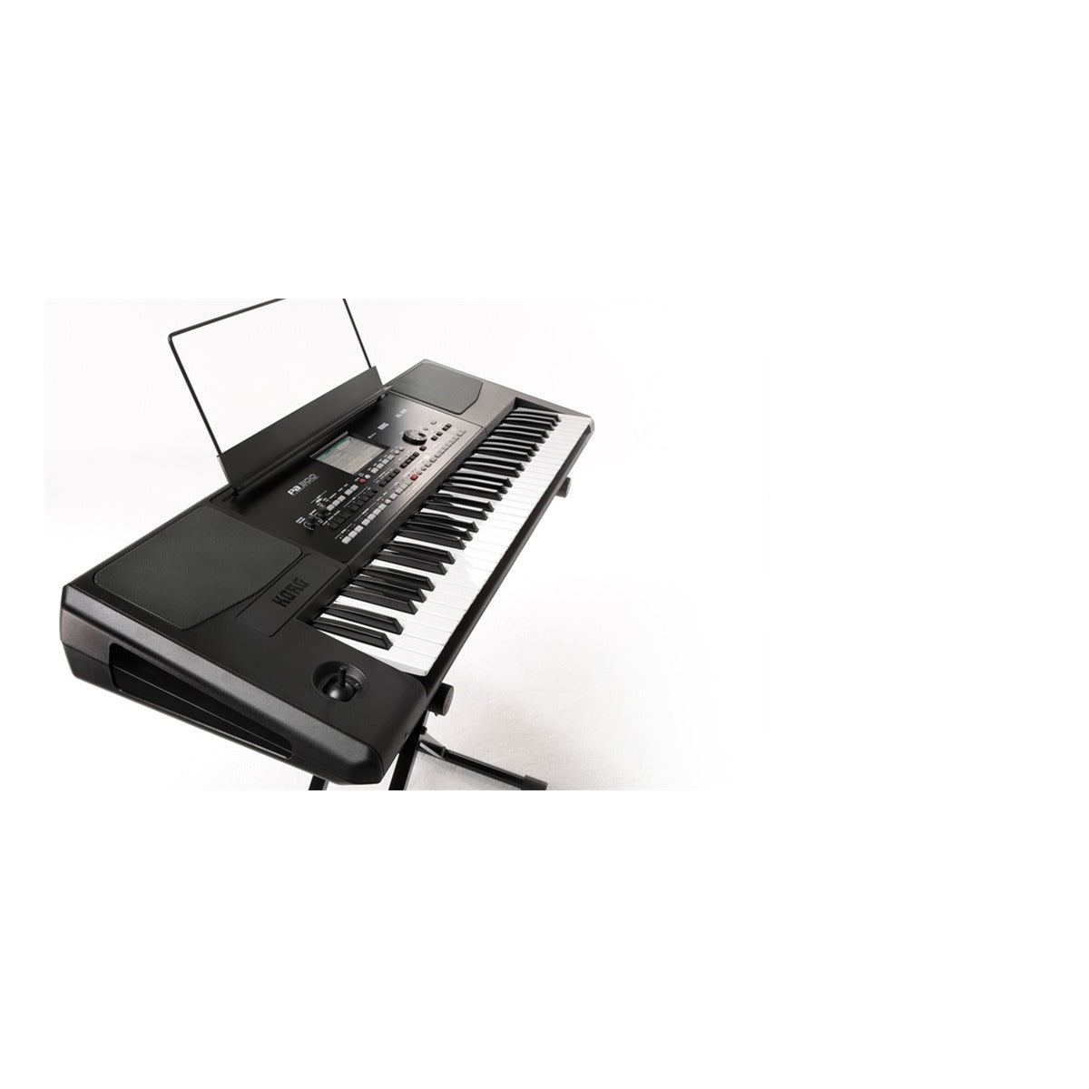 Korg PA300 teclado arranger con atril en base | Armonía Musical México