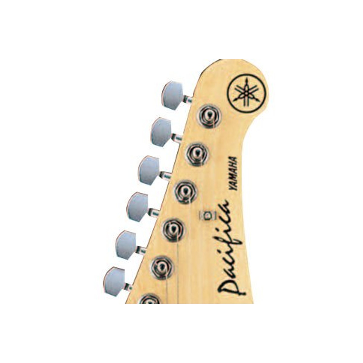 Guitarra eléctrica Yamaha PAC112J Pacifica Red Metallic detalle clavijero | Armonía Musical México