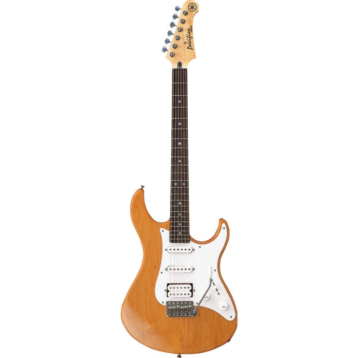 Guitarra eléctrica Yamaha PAC112J Pacifica Yellow Natural Satin vista frontal | Armonía Musical México