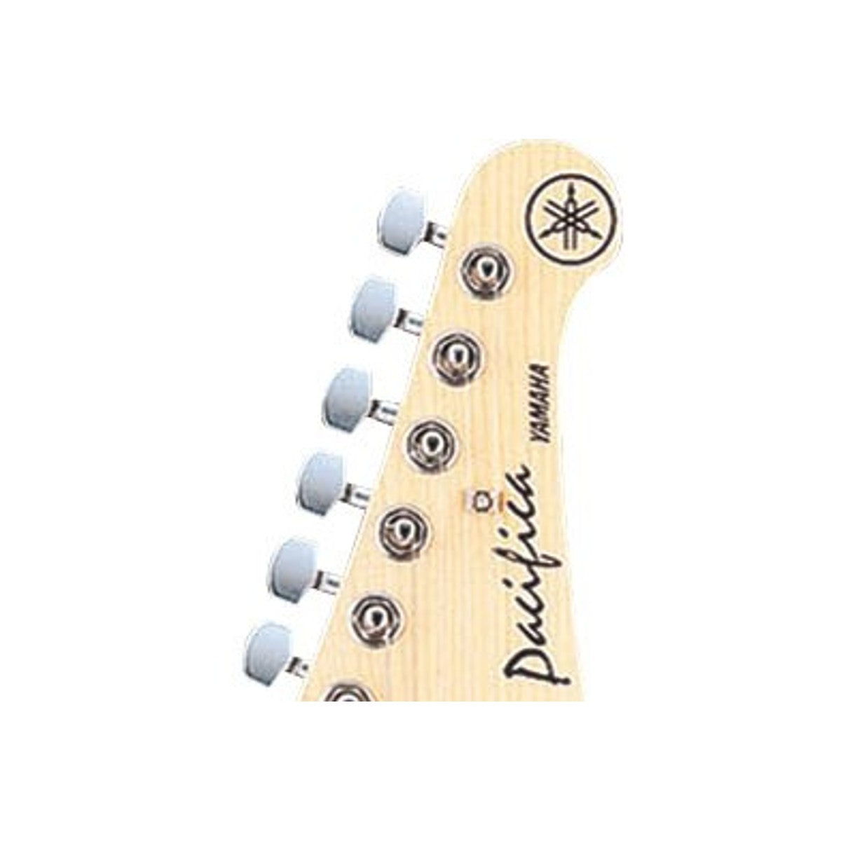 Guitarra eléctrica Yamaha PAC112J Pacifica Old Violin Sunburst detalle clavijero | Armonía Musical México