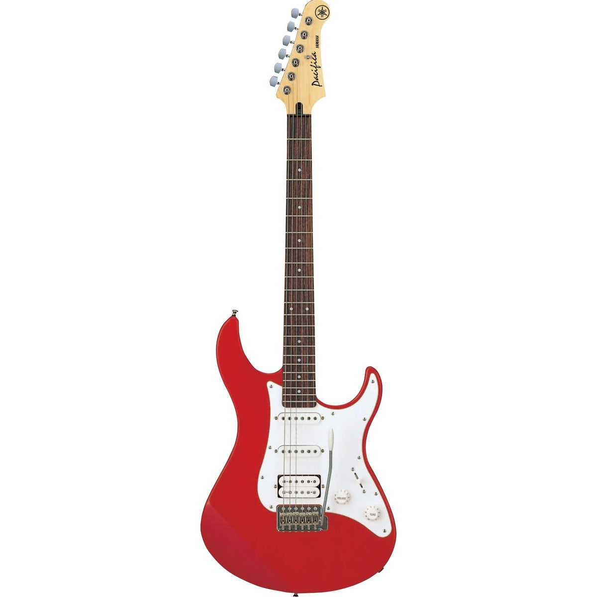 Guitarra eléctrica Yamaha PAC112J Pacifica Red Metallic vista frontal | Armonía Musical México