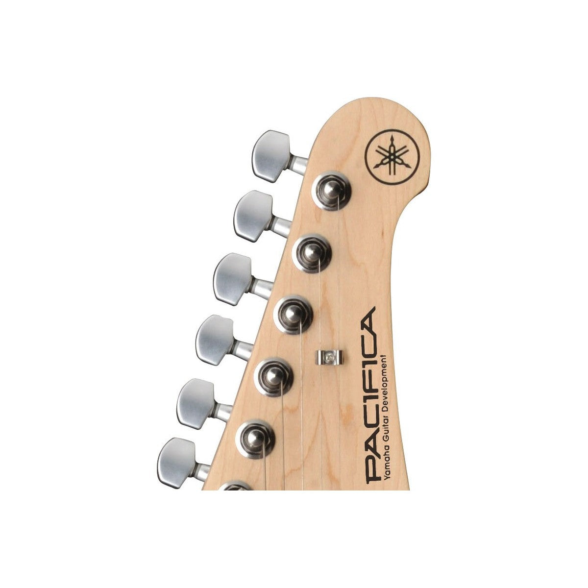 Guitarra eléctrica Yamaha PAC112VM Pacifica maple Red Metallic detalle clavijero | Armonía Musical México