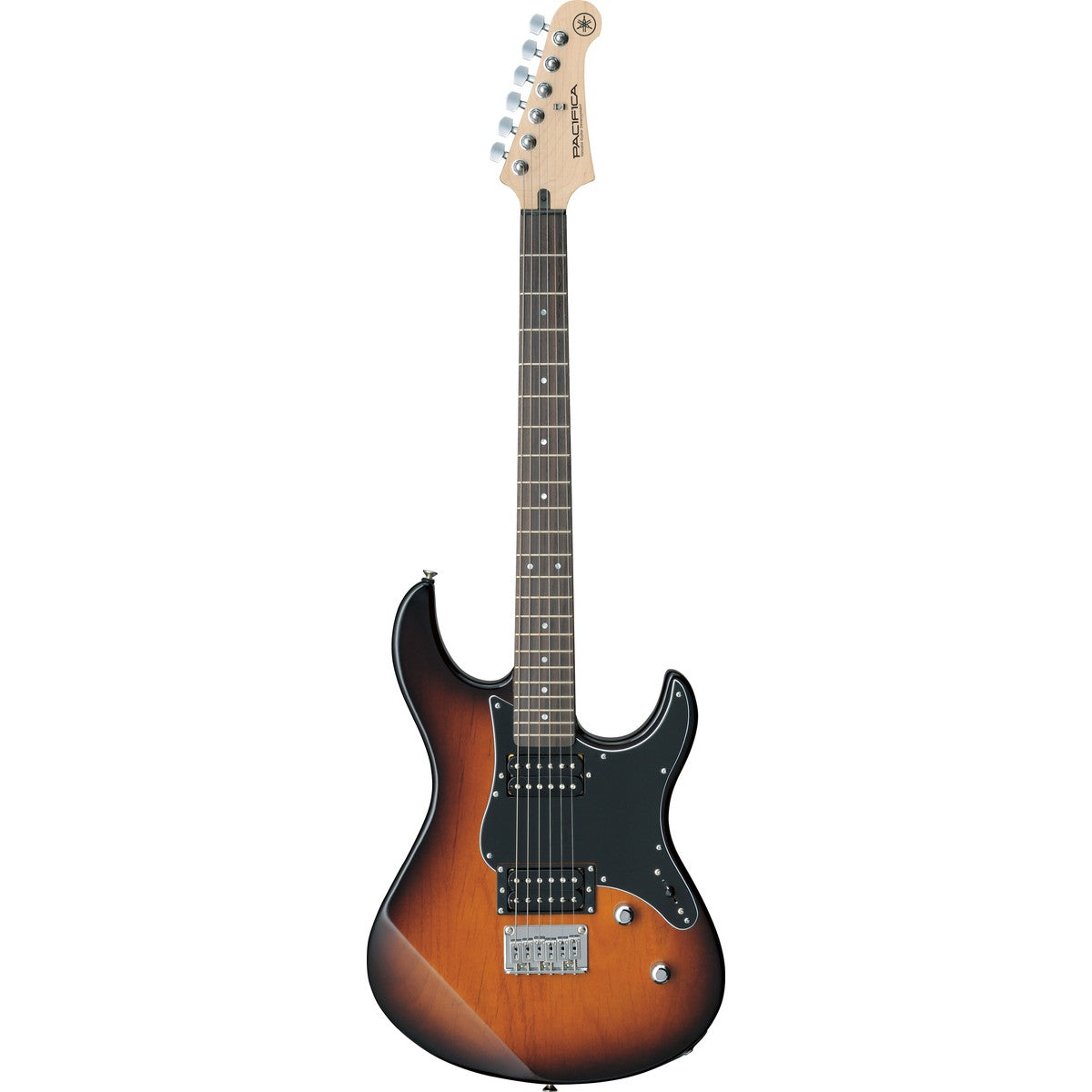 Guitarra eléctrica Yamaha PAC120H Pacifica Tobacco Brown Sunburst vista frontal | Armonía Musical México