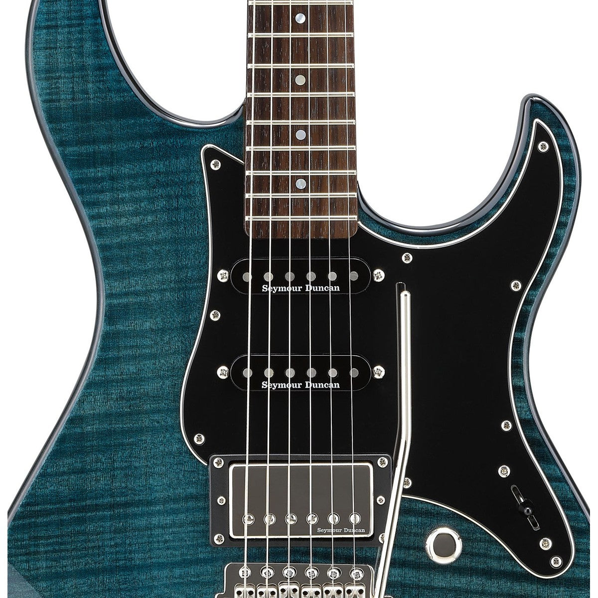 Guitarra eléctrica Yamaha PAC612VIIFM Pacifica flame maple Indigo Blue | Armonía Musical México