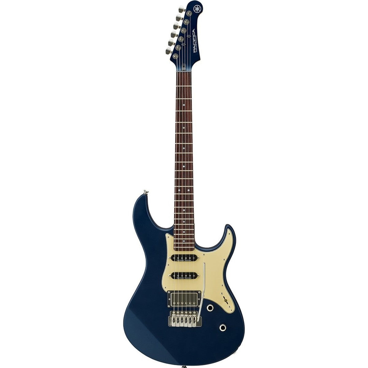 Guitarra eléctrica Yamaha PAC612VIIX Pacifica Matte Silk Blue vista frontal | Armonía Musical México