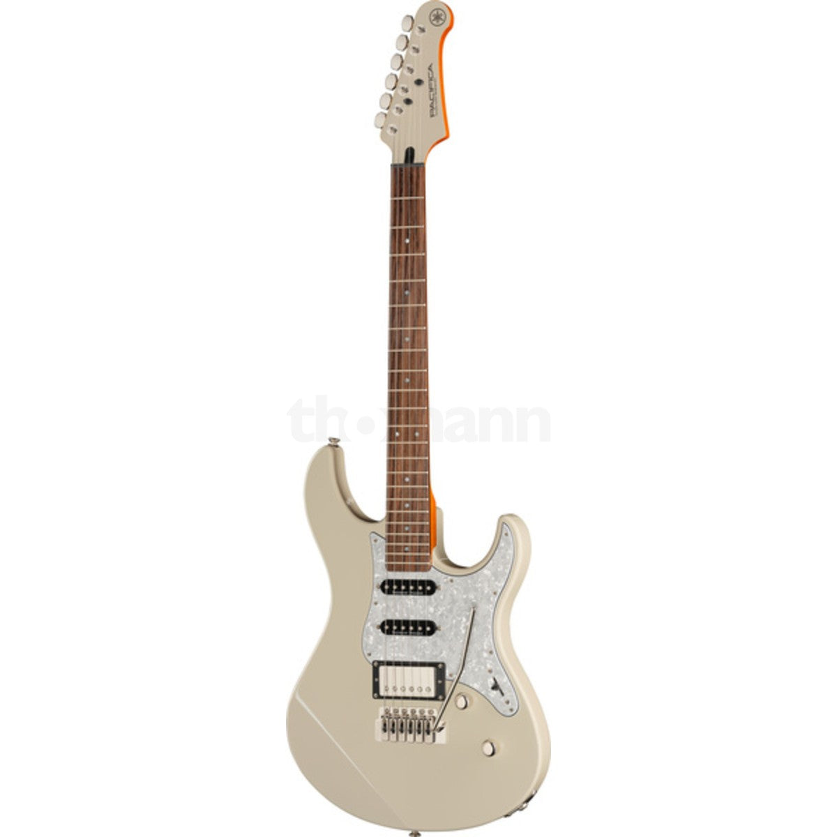 Guitarra eléctrica Yamaha PAC612VIIX Pacifica Vintage White vista frontal | Armonía Musical México