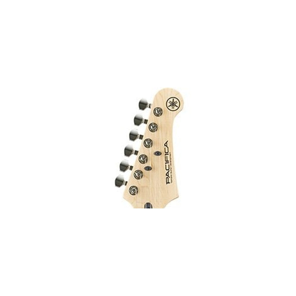 Guitarra eléctrica Yamaha PAC612VIIX Pacifica Yellow Natural Satin detalle clavijero Grover | Armonía Musical México
