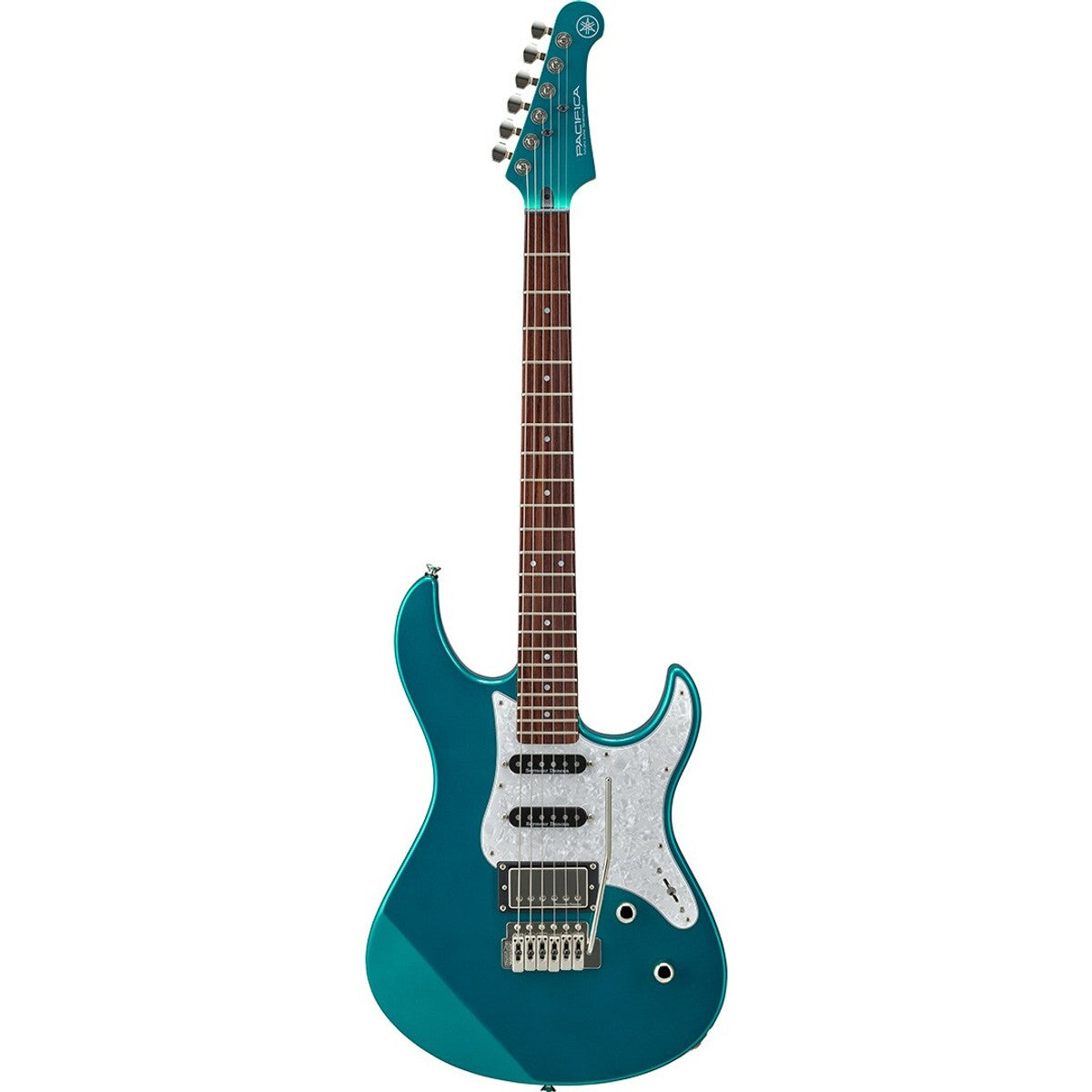 Guitarra eléctrica Yamaha PAC612VIIX Pacifica Teal Green Metallic vista frontal | Armonía Musical México