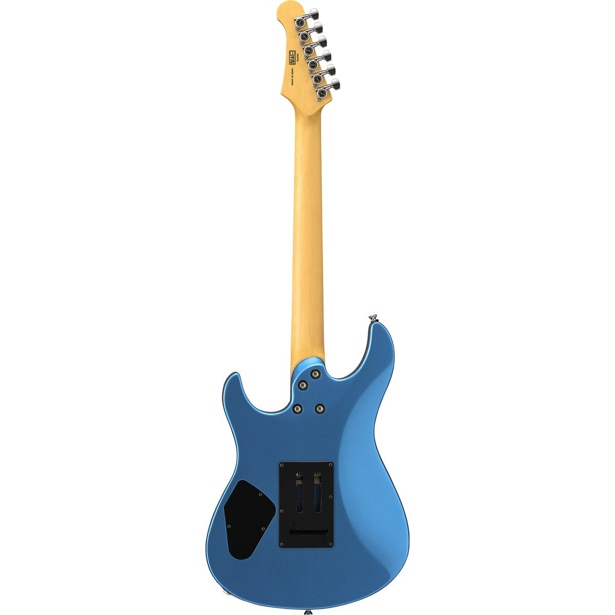 Guitarra eléctrica Yamaha PACP12 Pacifica Professional Sparkle Blue vista posterior | Armonía Musical México