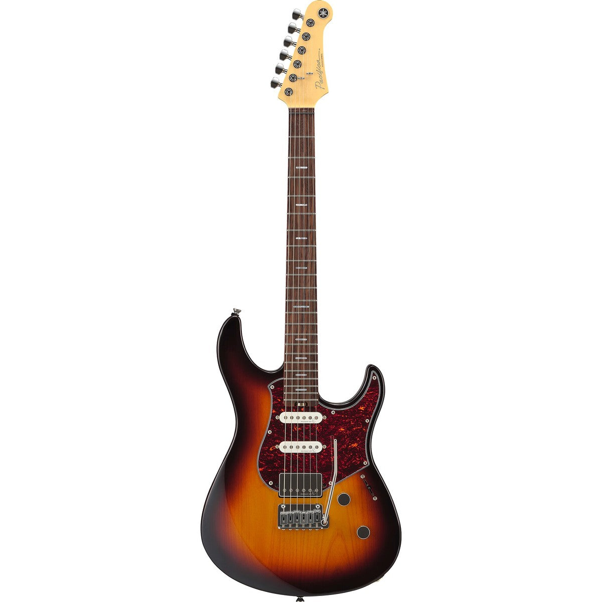 Guitarra eléctrica Yamaha PACP12 Pacifica Professional Desert Burst vista frontal | Armonía Musical México