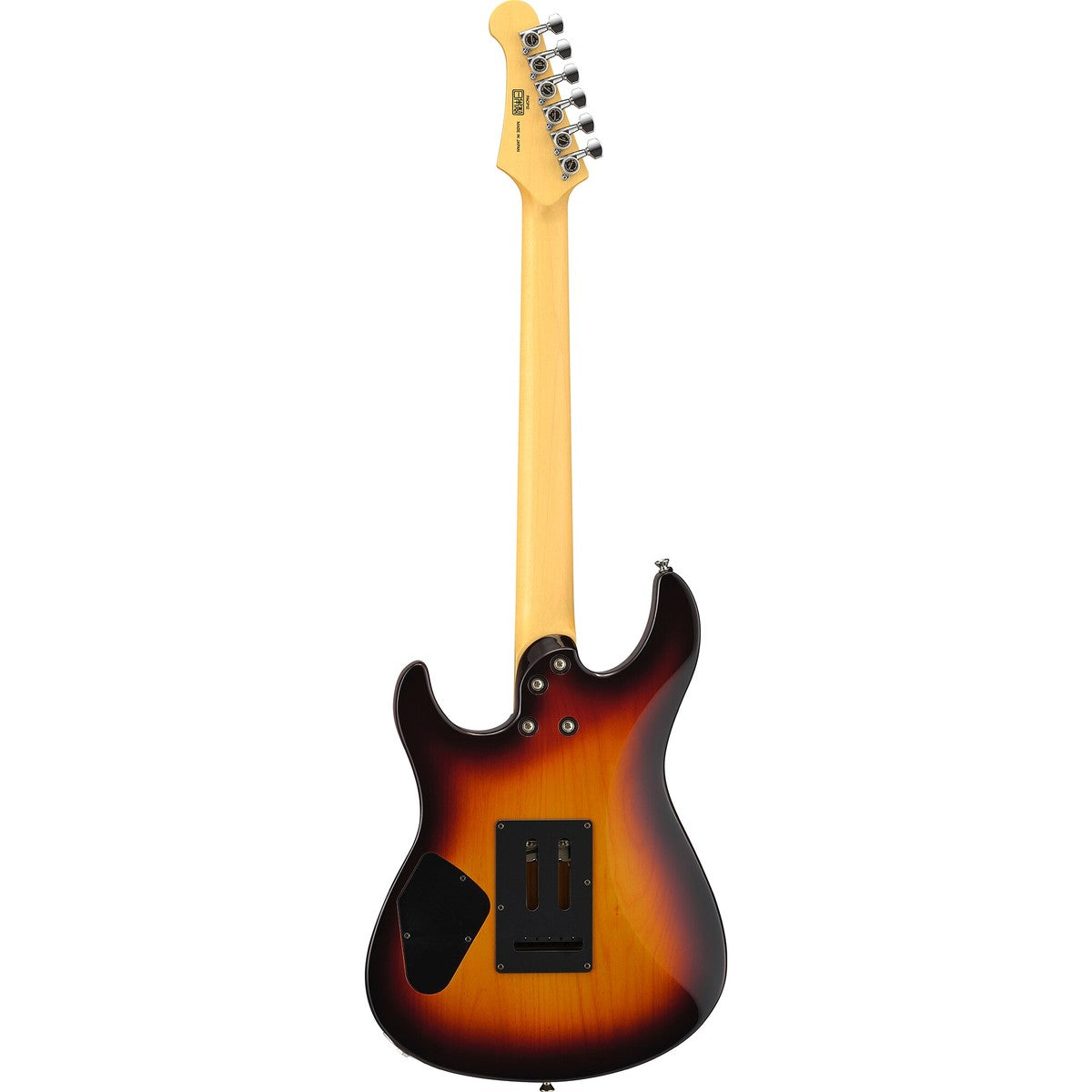 Guitarra eléctrica Yamaha PACP12 Pacifica Professional Desert Burst vista posterior | Armonía Musical México