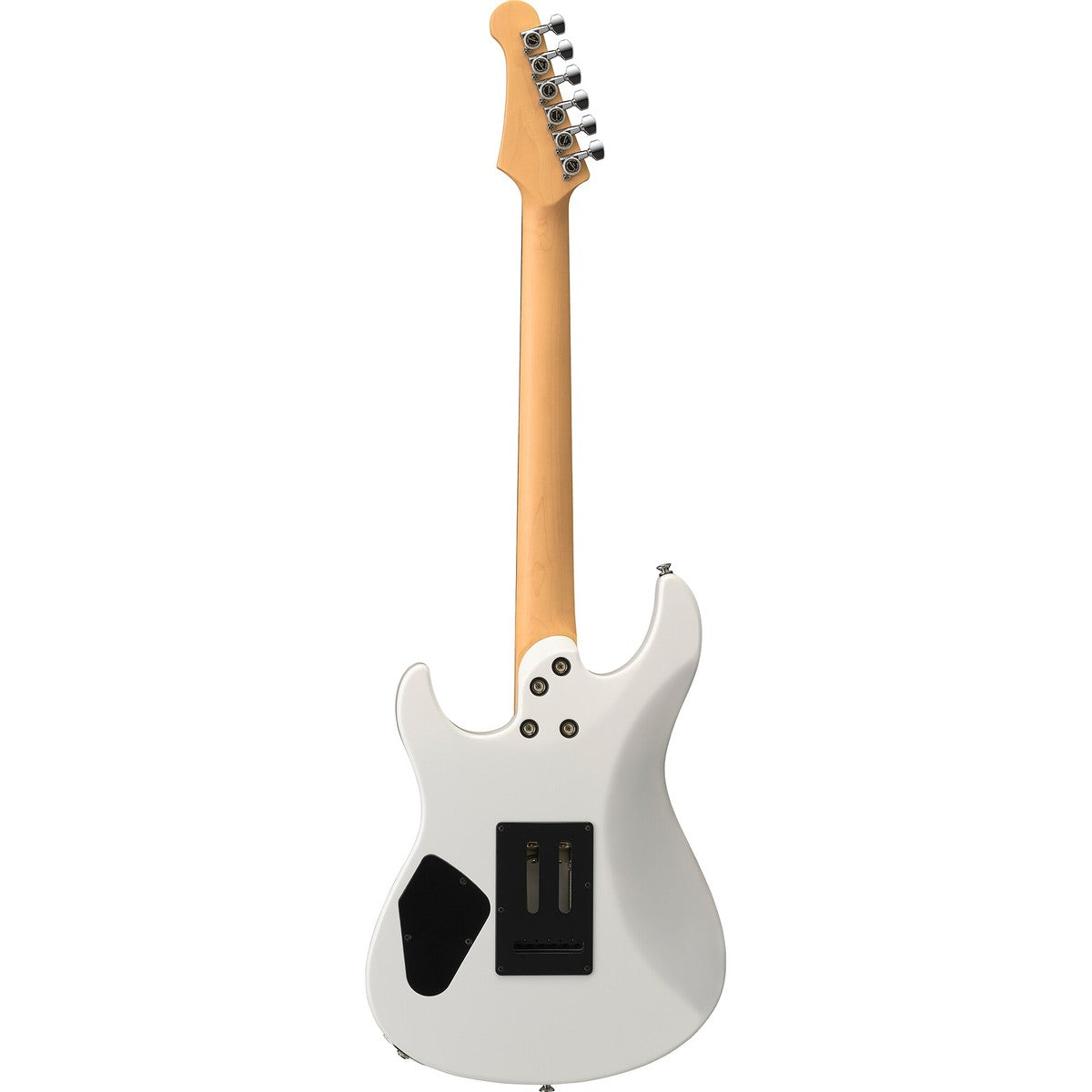 Guitarra eléctrica Yamaha PACS+12 Pacifica Standard Plus Shell White vista posterior | Armonía Musical México