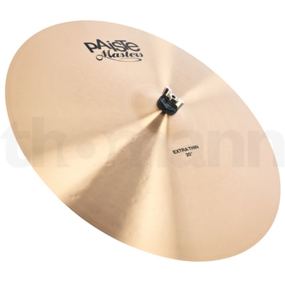 Platillo Paiste Masters crash 20 pulgadas detalle superficie martillada | Armonía Musical México