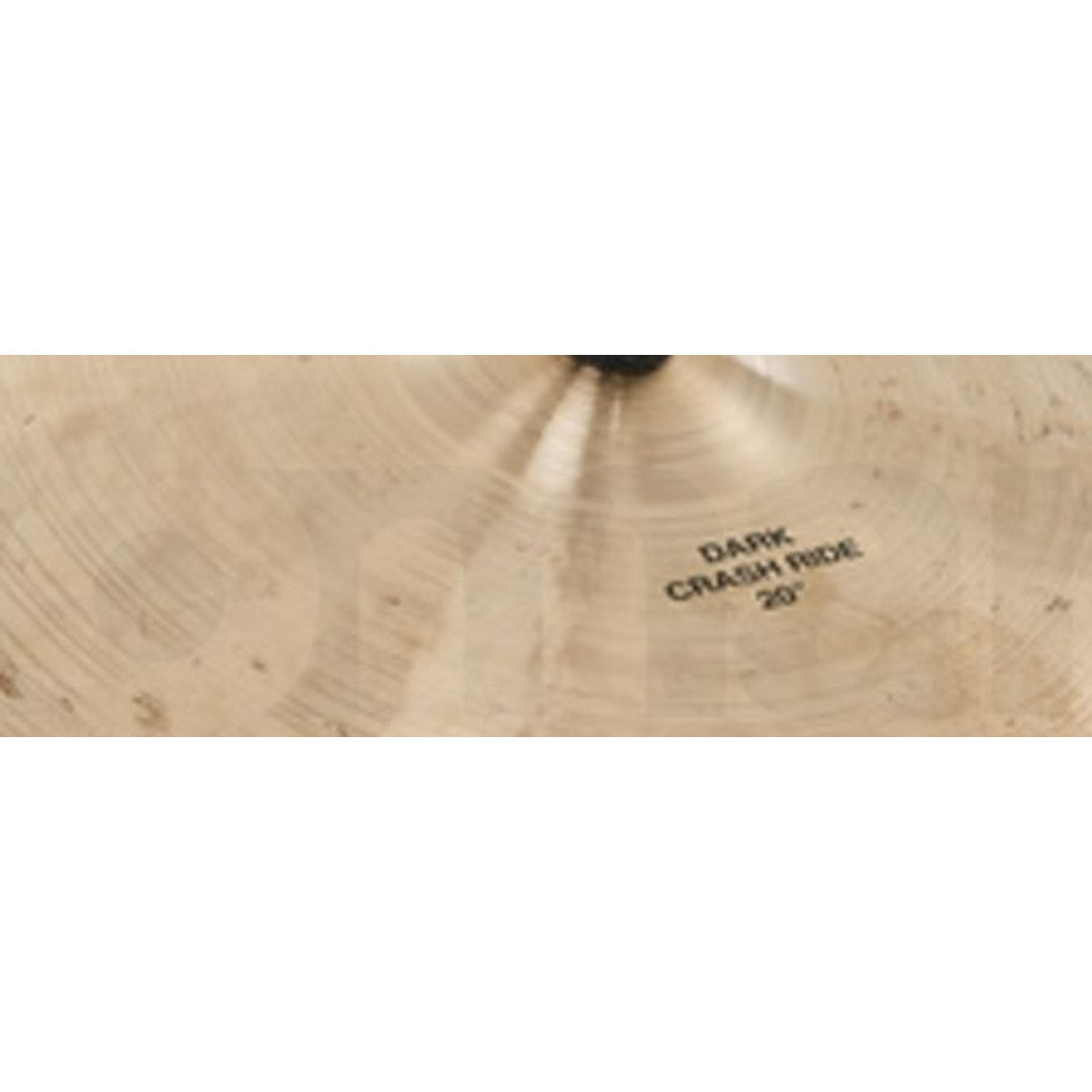 Platillo Paiste Masters crash 20 pulgadas detalle logo Paiste grabado | Armonía Musical México