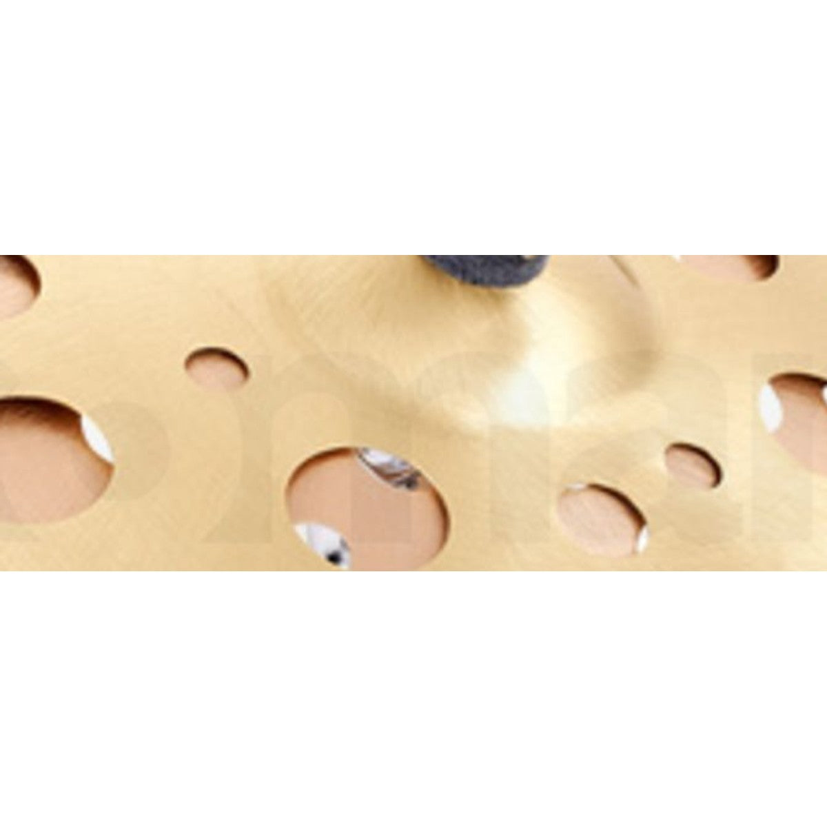 Platillo Paiste PSTX Swiss Flanger stack 14 pulgadas detalle logo Paiste grabado | Armonía Musical México