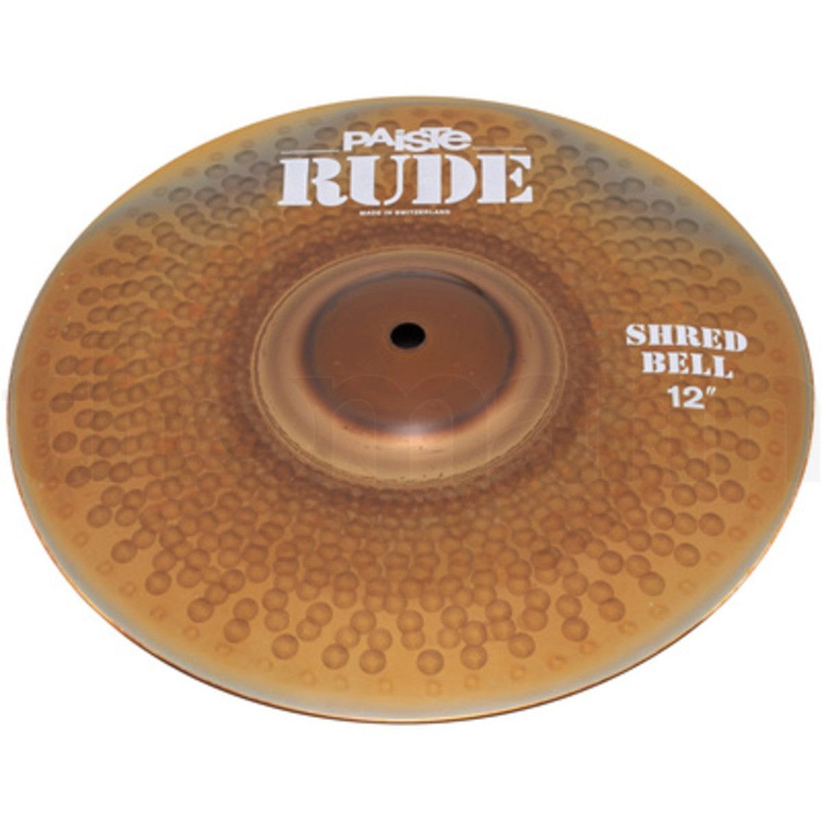 Platillo Paiste Rude Shred Bell 14 pulgadas vista lateral | Armonía Musical México