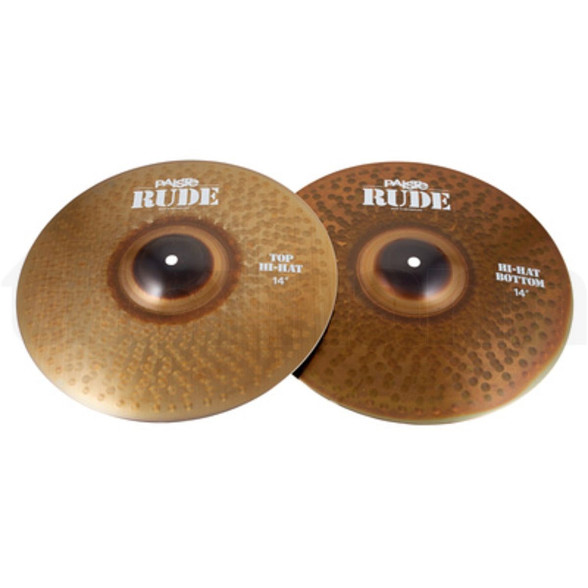 Platillo Paiste Rude Shred Bell 14 pulgadas detalle perfil y campana | Armonía Musical México