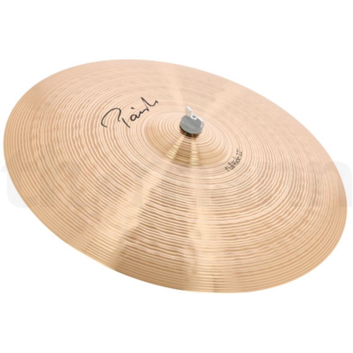 Platillo Paiste Signature Blue Bell ride 22 pulgadas vista en ángulo | Armonía Musical México