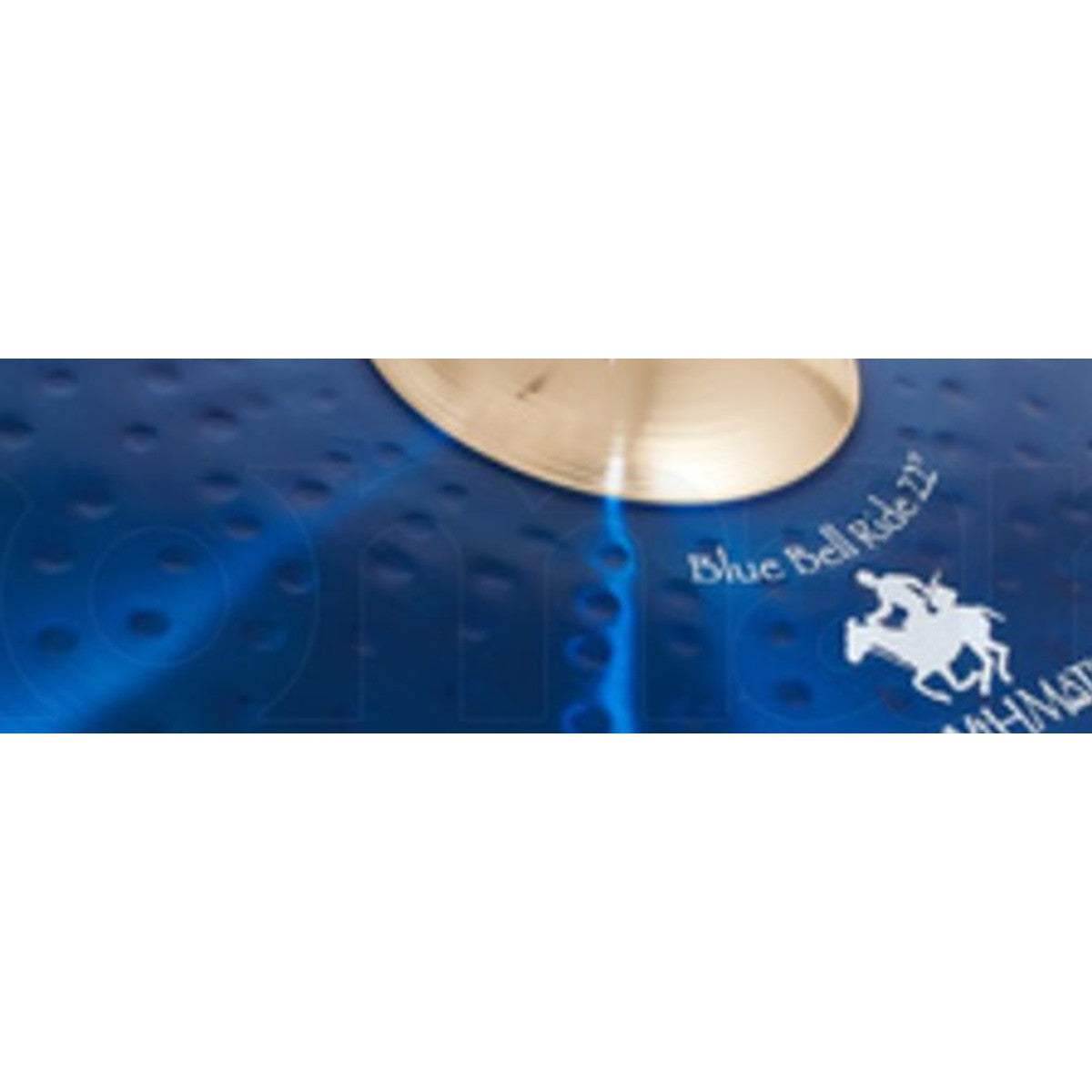Platillo Paiste Signature Blue Bell ride 22 pulgadas detalle logo Paiste grabado | Armonía Musical México