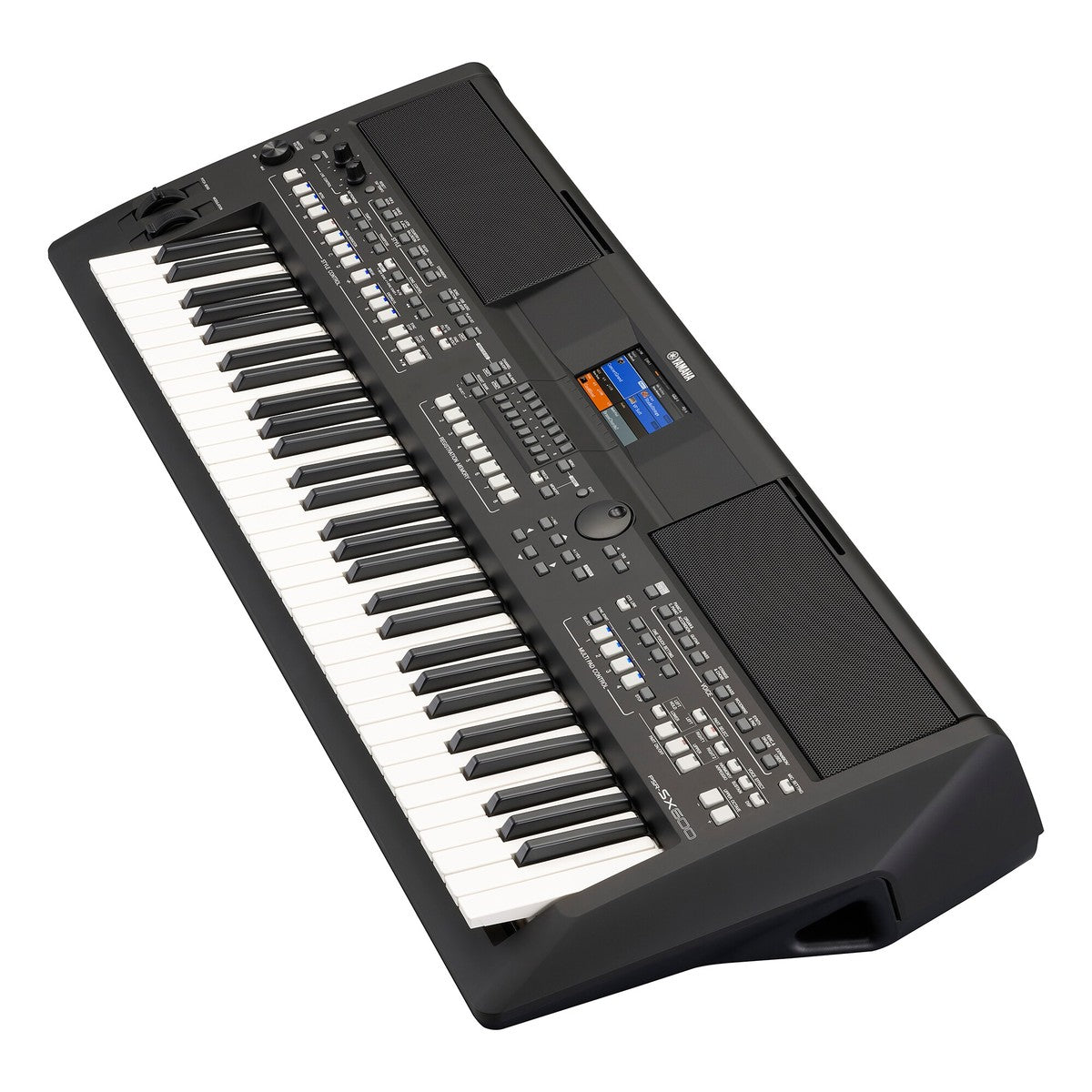 Teclado arranger Yamaha PSR-SX600 vista superior panel | Armonía Musical México