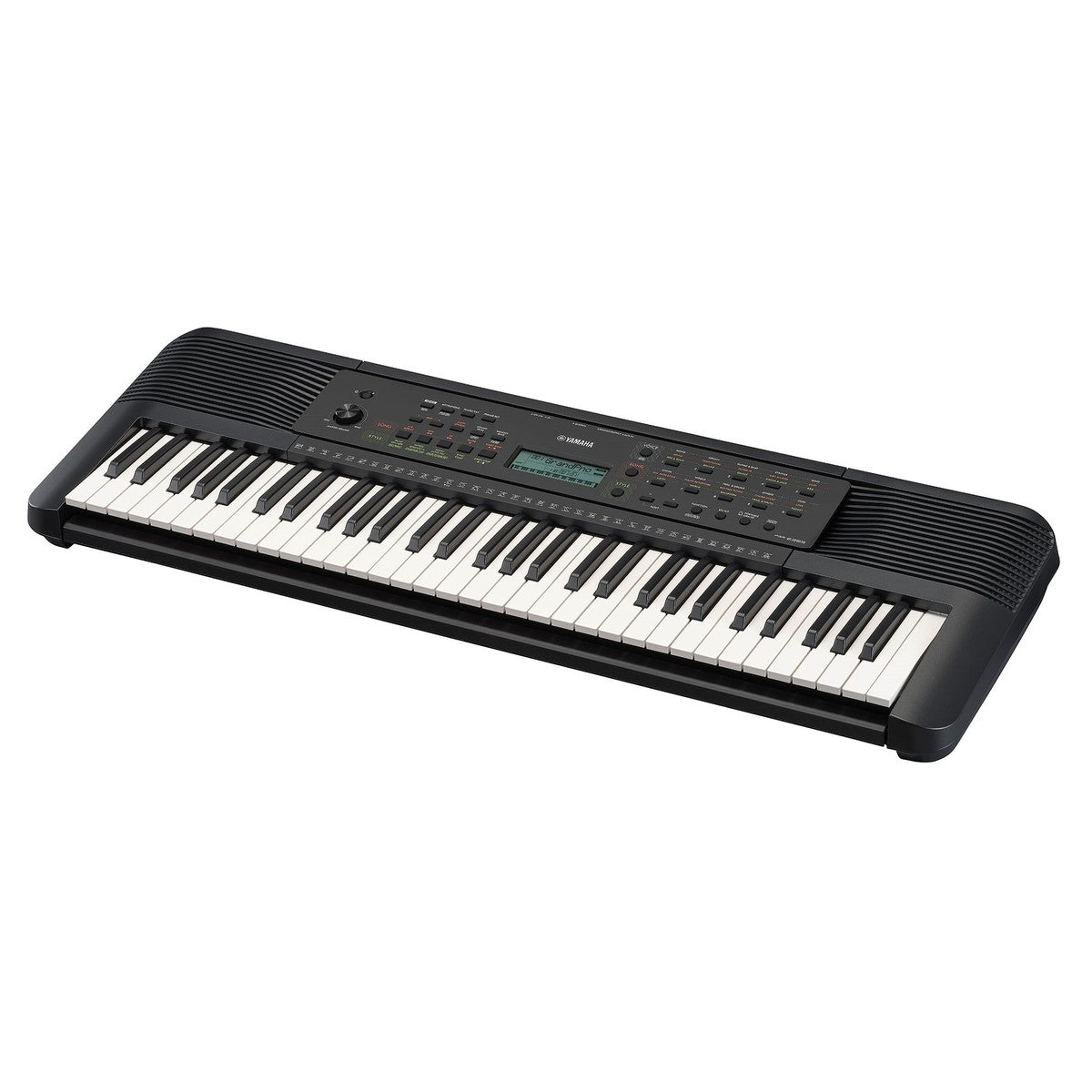 Teclado portátil Yamaha PSR-E283 61 teclas vista lateral | Armonía Musical México