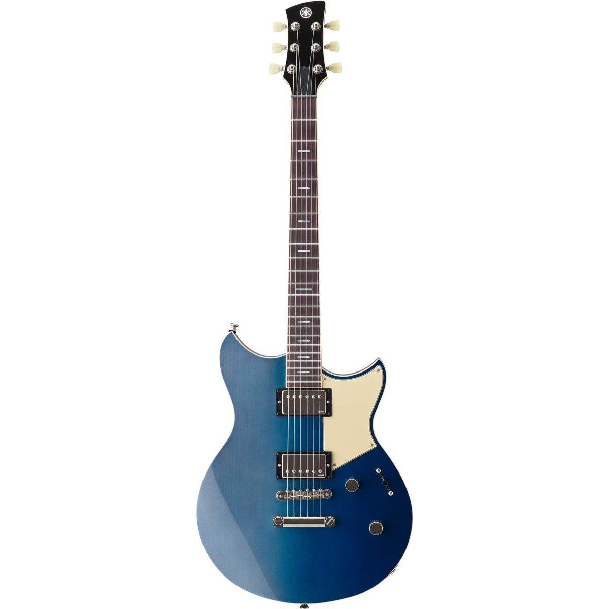 Guitarra eléctrica Yamaha Revstar RSP20 Professional Mellow Blue vista frontal | Armonía Musical México