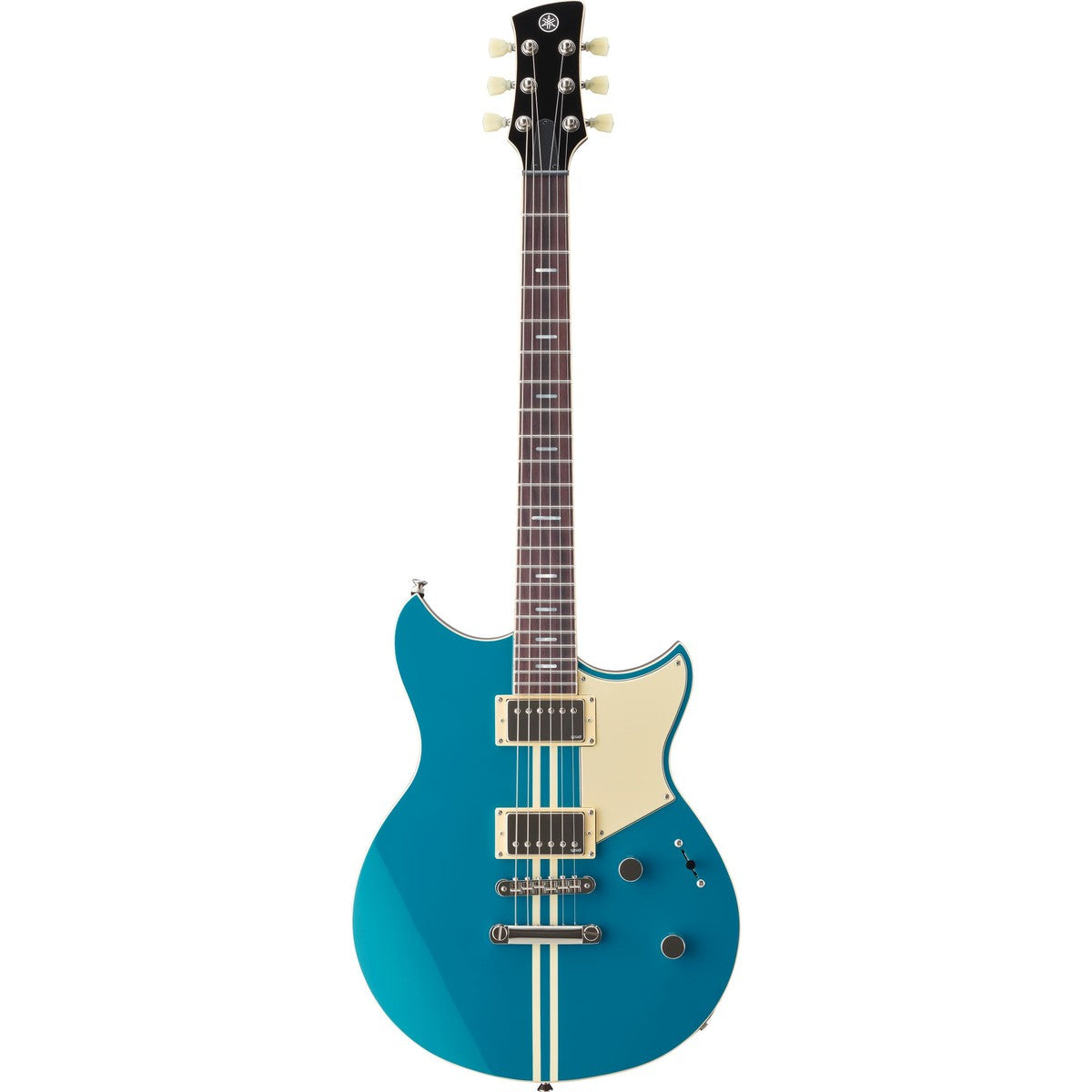 Guitarra eléctrica Yamaha Revstar RSP20 humbucker Steel Blue vista frontal | Armonía Musical México