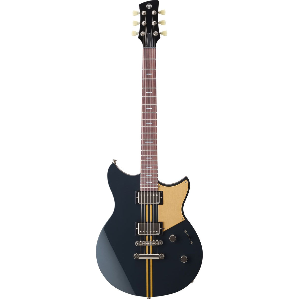 Guitarra eléctrica Yamaha Revstar RSP20 Professional Rusty Blue vista frontal | Armonía Musical México