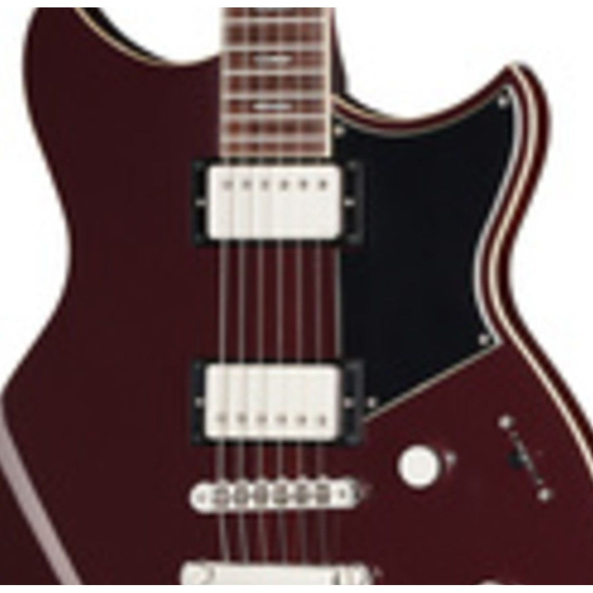 Guitarra eléctrica Yamaha Revstar RSS20 humbucker Hot Merlot detalle pastillas | Armonía Musical México