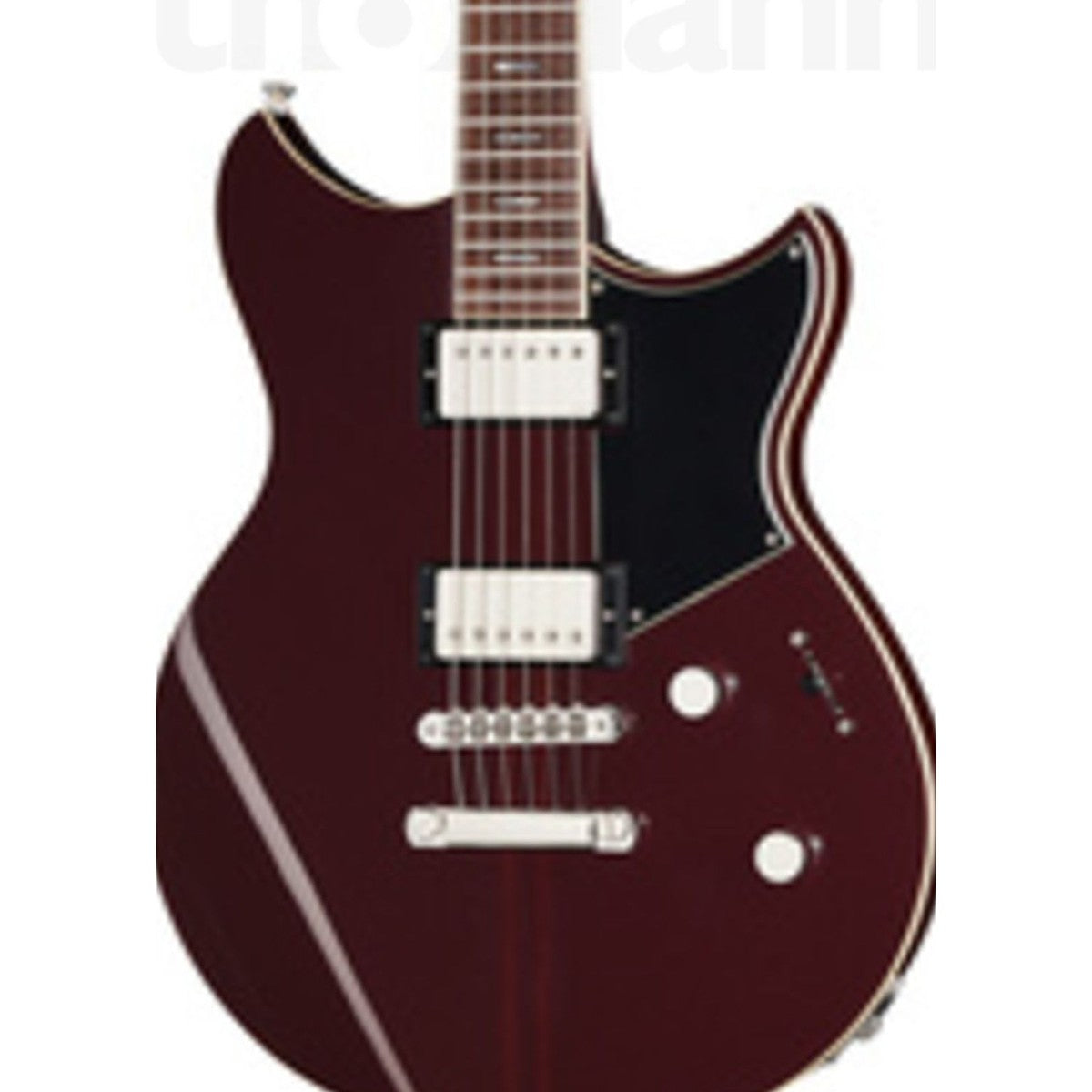 Guitarra eléctrica Yamaha Revstar RSS20 humbucker Hot Merlot detalle cuerpo | Armonía Musical México