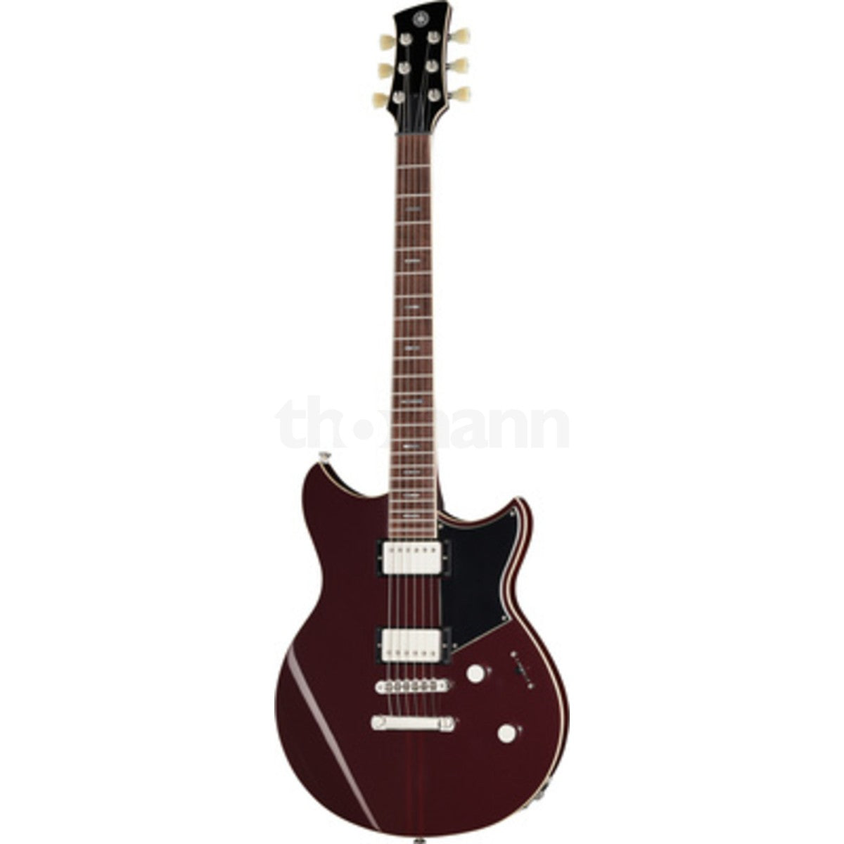 Guitarra eléctrica Yamaha Revstar RSS20 humbucker Hot Merlot vista frontal | Armonía Musical México