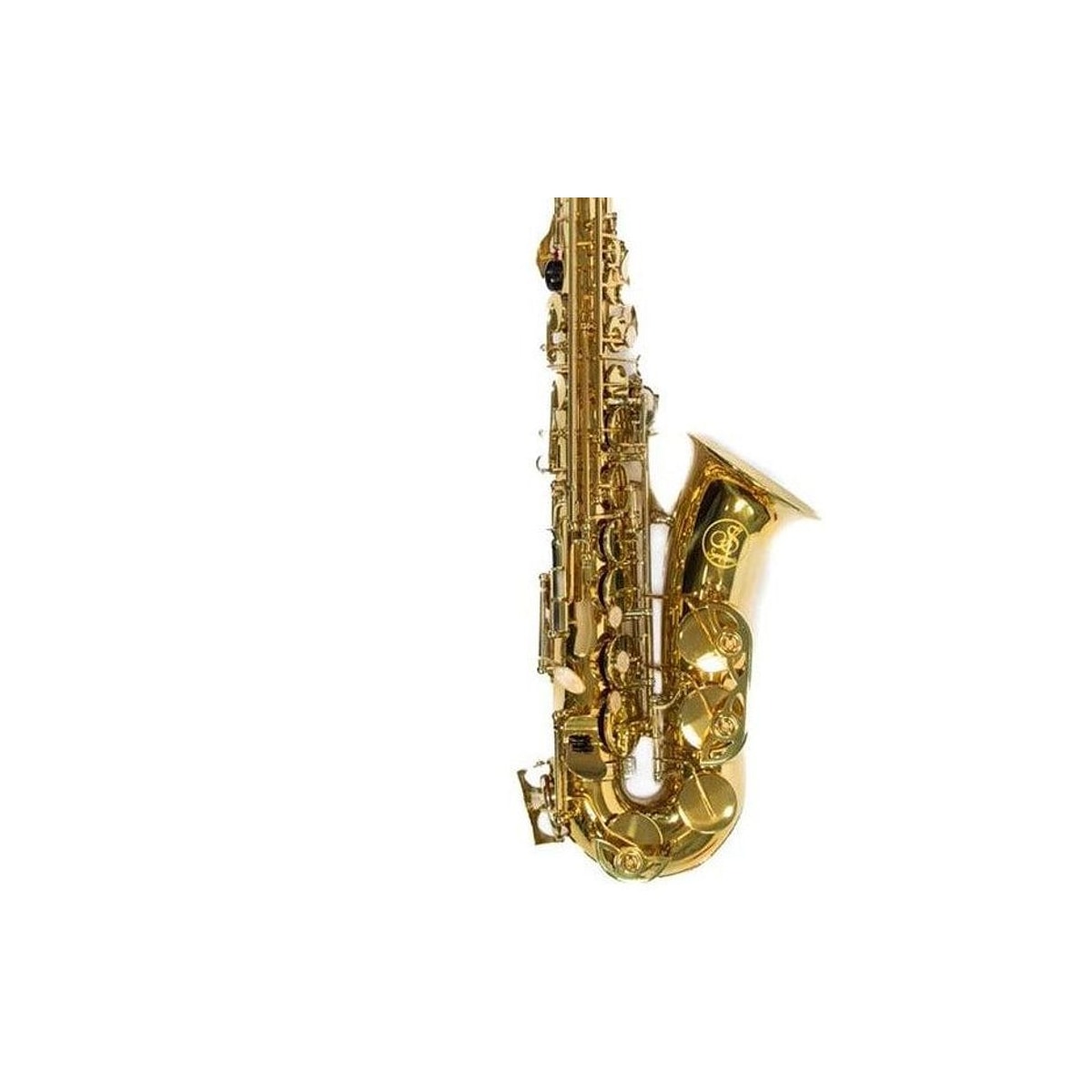 Saxofón Alto Symphonic AS-200L en Eb Laqueado Dorado detalle | Armonía Musical México