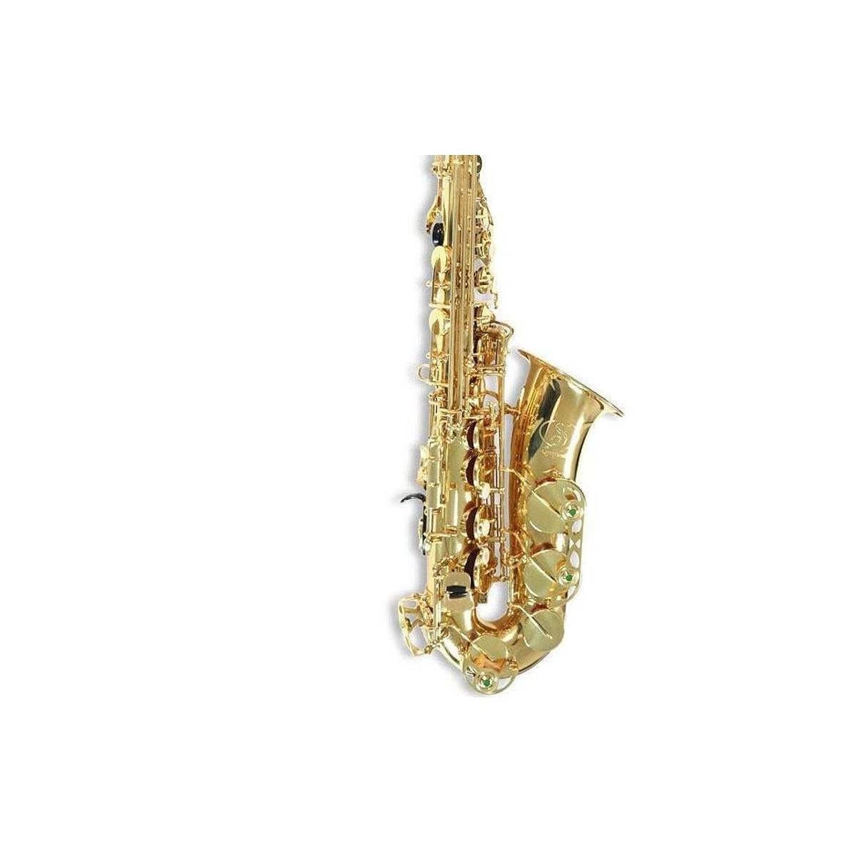 Saxofón Alto Symphonic AS-02EB Dorado con Estuche detalle | Armonía Musical México