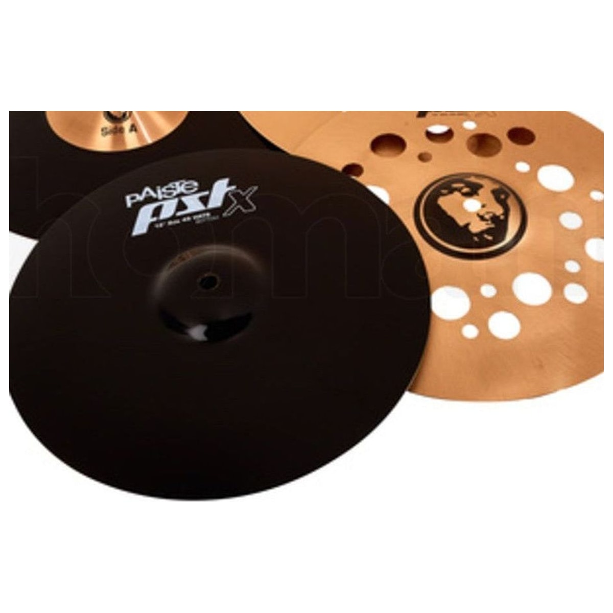 Set de Platillos Paiste PSTX DJS 45 (12" HH / 12" Crash / 12" Ride) detalle | Armonía Musical México