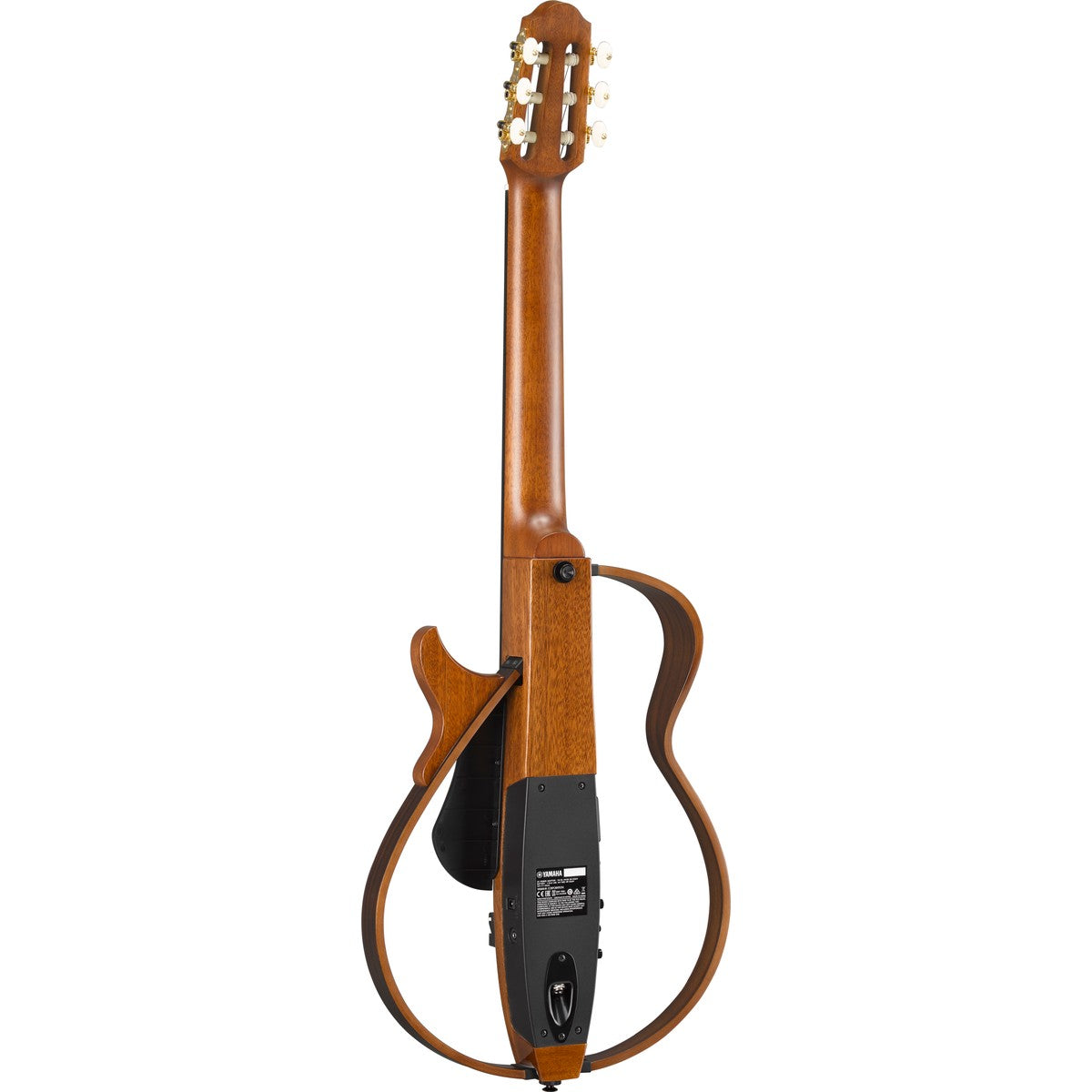Guitarra Silent Yamaha SLG200NW Natural vista frontal | Armonía Musical México